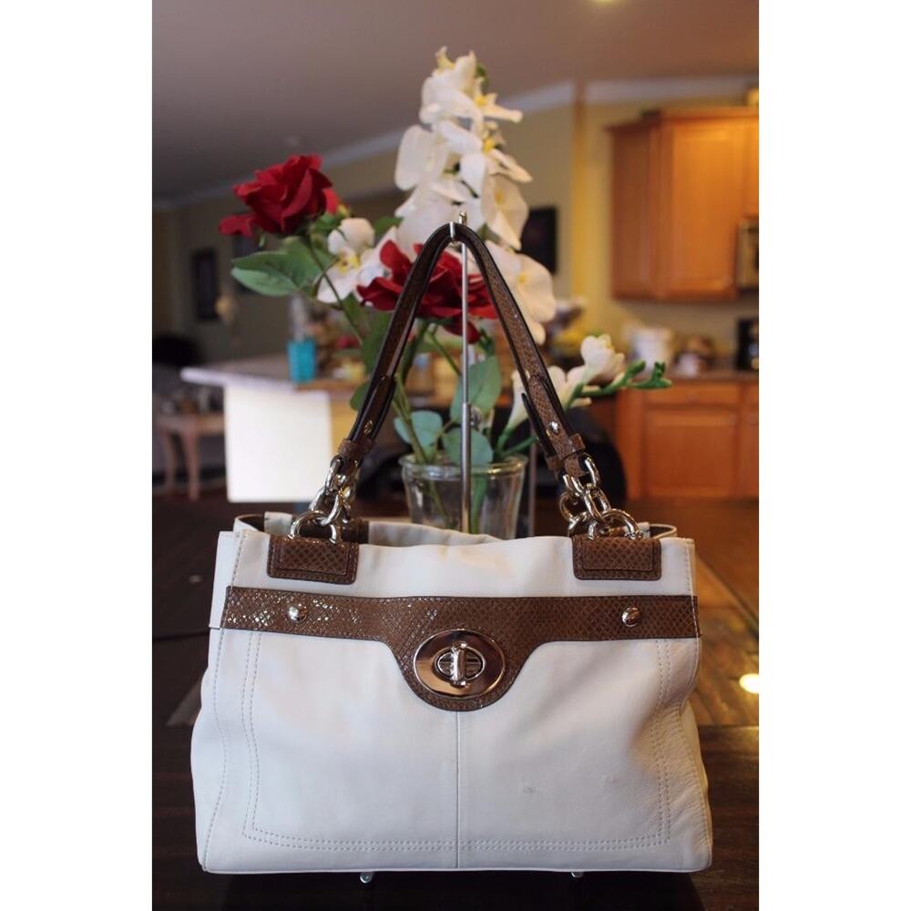 Coach Penelope Leather Shoulder Bag Tote Bag #F16531 (P400